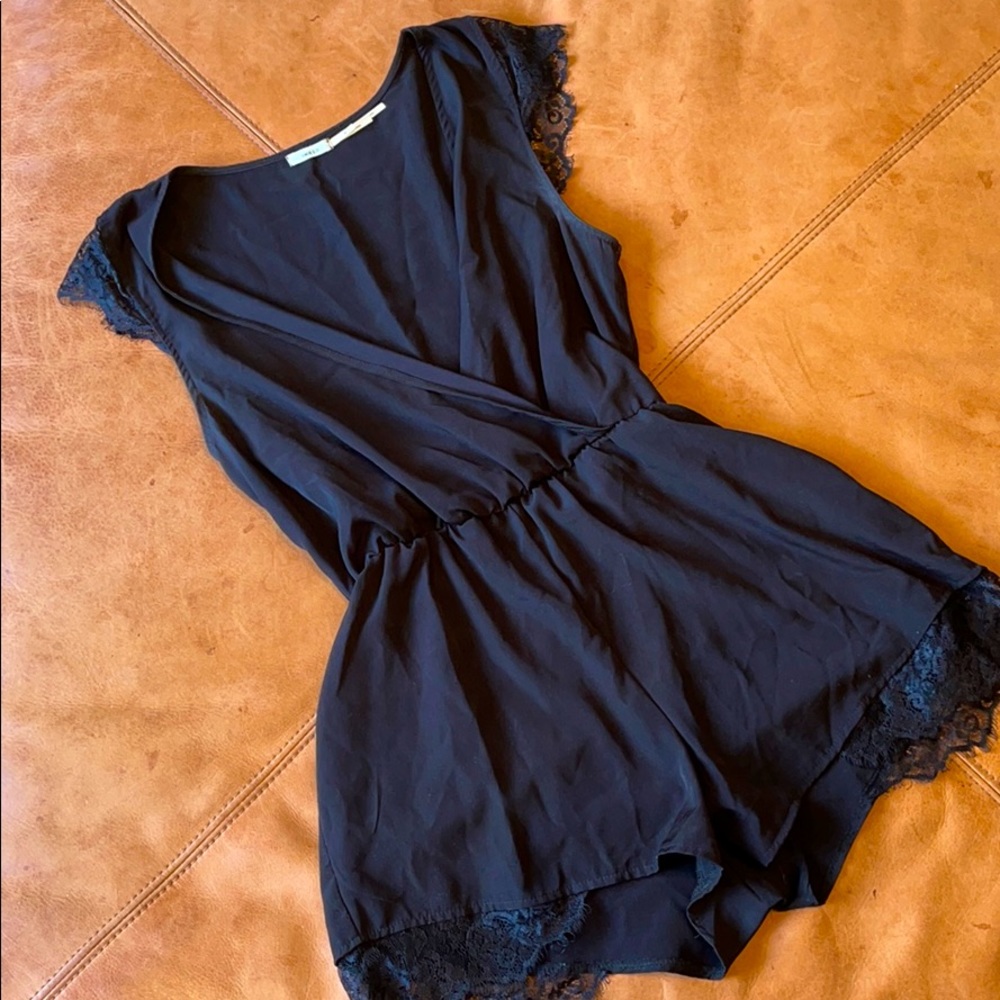 Kimchi Blue Black Romper